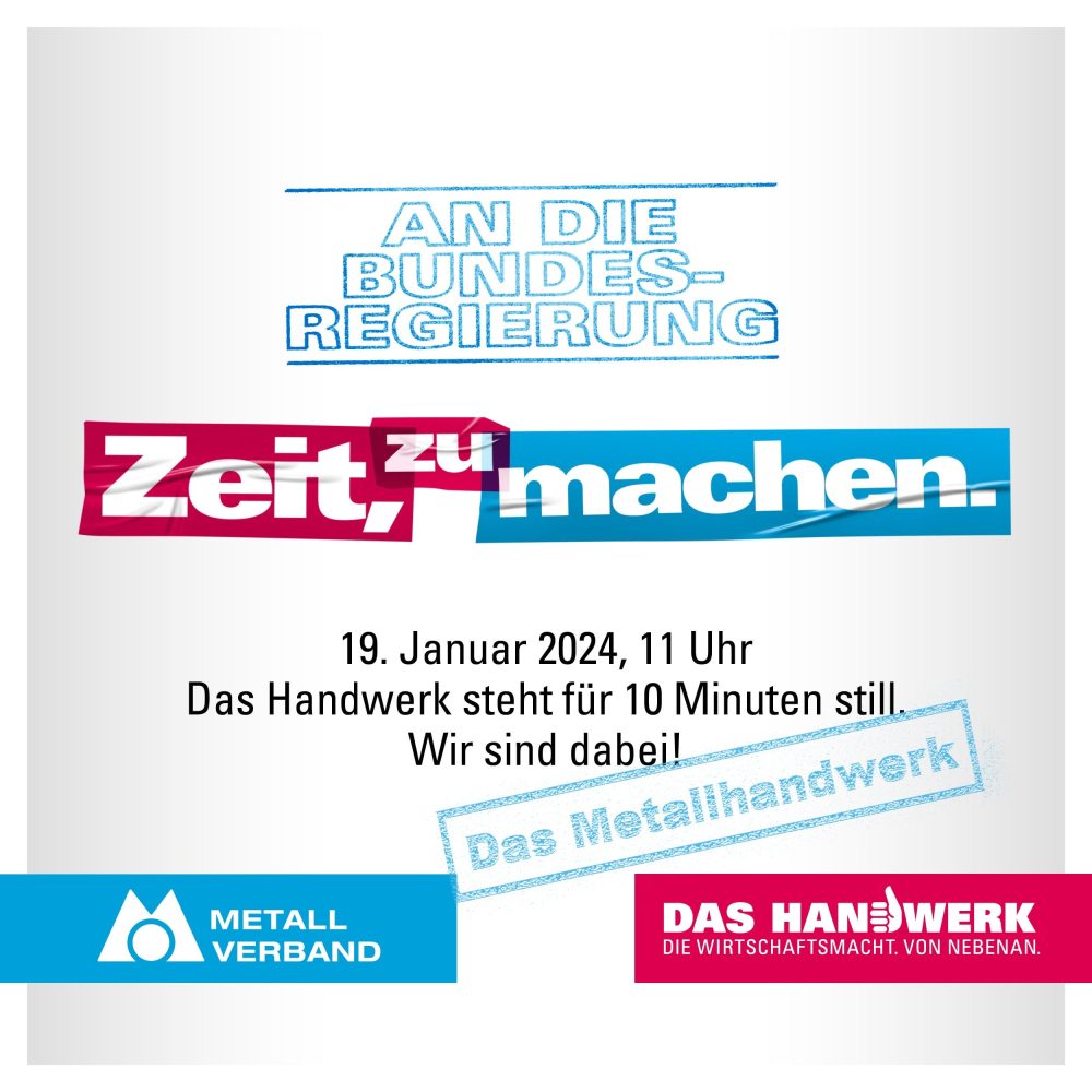 Zeit-zu-machen Kampagnenaufruf